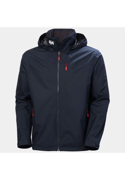 Helly Hansen Chaqueta de navegación con capucha Crew 2.0 de Hombre color azul marino