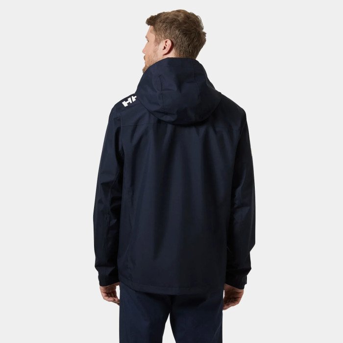 Helly Hansen Chaqueta de navegación con capucha Crew 2.0 de Hombre color azul marino