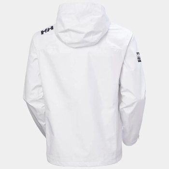 Helly Hansen Chaqueta de navegación con capucha Crew 2.0 de Hombre color blanco 2