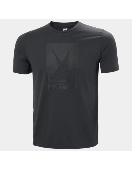 Helly Hansen Camiseta HP Race Sailing de Hombre color negro