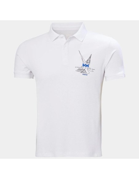 Helly Hansen Polo de navegación HP Race de Hombre color blanco