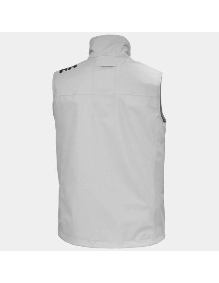 Helly Hansen Chaleco de navegación Crew 2.0 para hombre color gris
