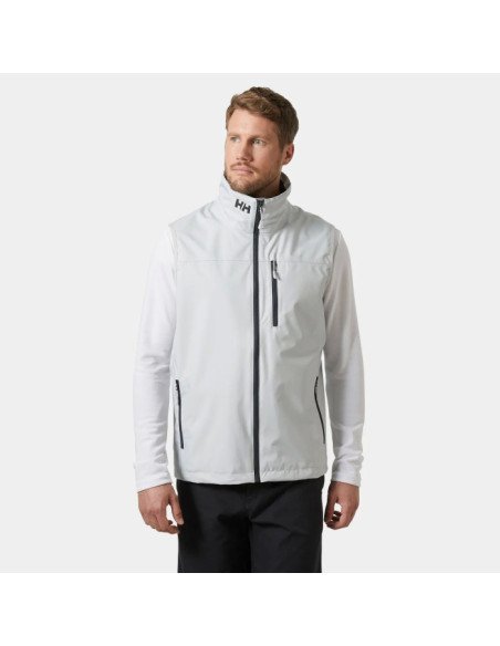 Helly Hansen Chaleco de navegación Crew 2.0 para hombre color gris