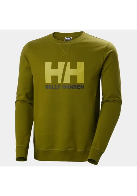 Helly Hansen SUDADERA HH® LOGO CREW de Hombre color verde pistacho