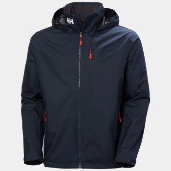 Chaqueta de navegación con capucha Crew 2.0 para hombre de color azul marino