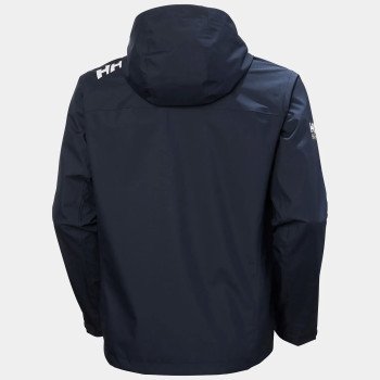 Chaqueta de navegación con capucha Crew 2.0 para hombre de color azul marino 2