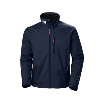 Helly Hansen Chaqueta de cuello redondo para hombre de color azul marino