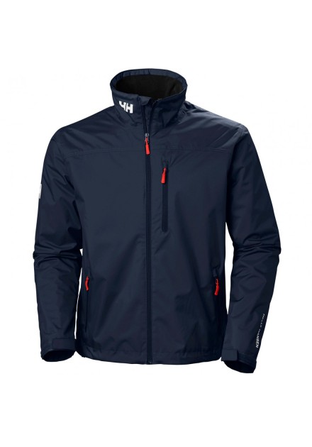 Helly Hansen Chaqueta de cuello redondo para hombre de color azul marino