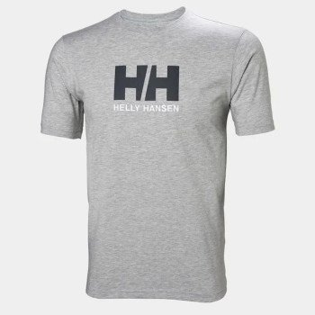 Helly Hansen Camiseta con logotipo HH® para hombre de color gris