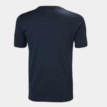 Helly Hansen Camiseta con logotipo HH® para hombre de color azul oscuro 2