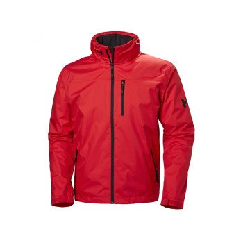 Helly Hansen Chaqueta CREW HOODED MIDLAYER para Hombre de color rojo