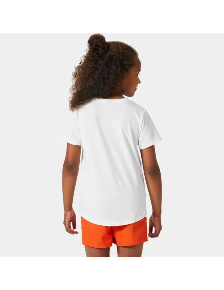 Helly Hansen Camiseta Allure para Niñas de color blanco
