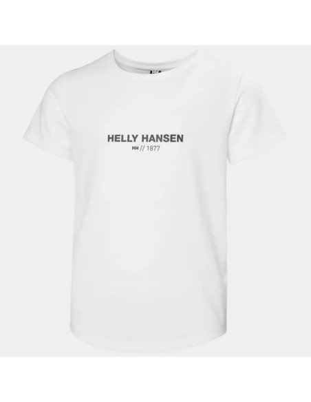 Helly Hansen Camiseta Allure para Niñas de color blanco