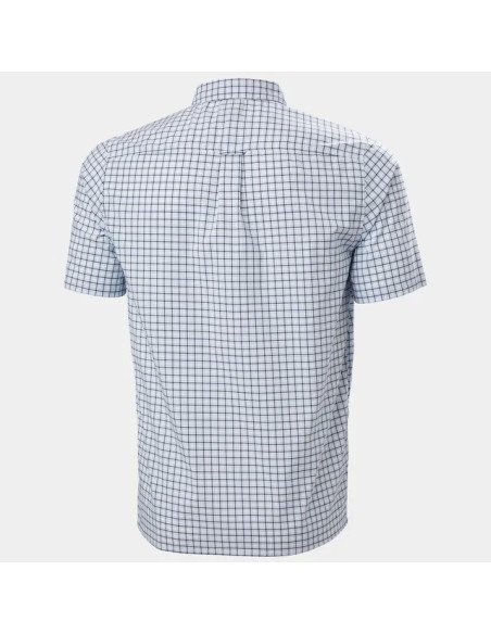 Helly Hansen CAMISA FJORD 2.0 DE MANGA CORTA DE SECADO RÁPIDO PARA HOMBRE de color blanco
