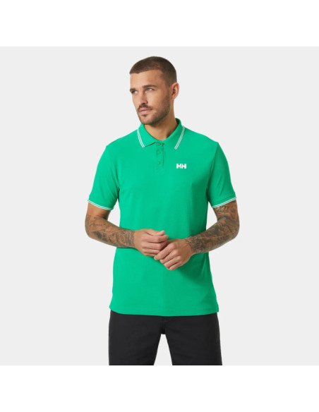 POLO HELLY HANSEN KOS HOMBRE BRIGHT GREE