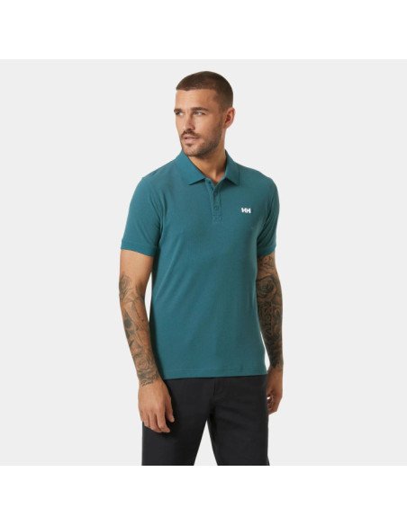 POLO HELLY HANSEN DRIFTLINE PARA HOMBRE DARK GREEK