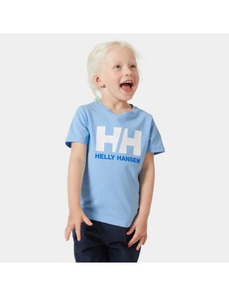 CAMISETA HELLY HANSEN HH® LOGO INFANTIL BRIGHT BLUE