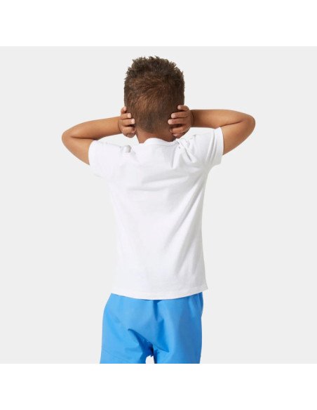 CAMISETA HELLY HANSEN HH® LOGO INFANTIL WHITE