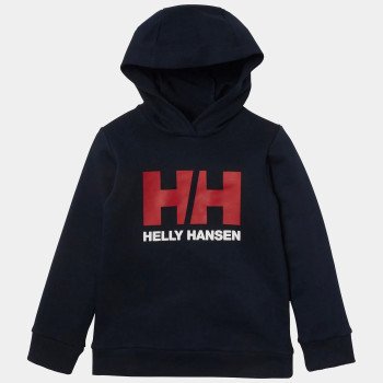 SUDADERA  HELLY HANSEN CON CAPUCHA HH® LOGO INFANTIL NAVY