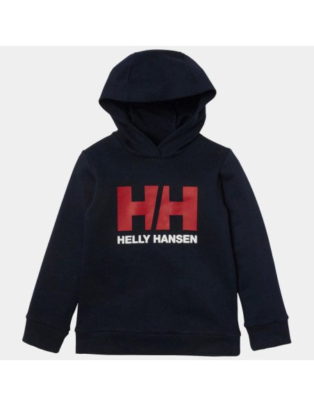 SUDADERA  HELLY HANSEN CON CAPUCHA HH® LOGO INFANTIL NAVY