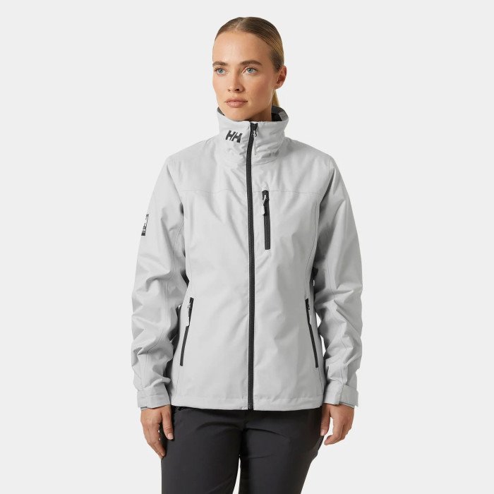 Women’s Crew Midlayer Sailing Jacket 2.0 HELLY HANSEN GREY FOG