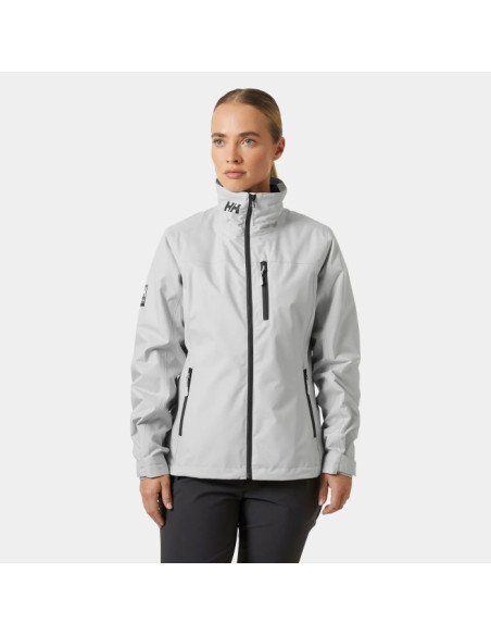 Women’s Crew Midlayer Sailing Jacket 2.0 HELLY HANSEN GREY FOG