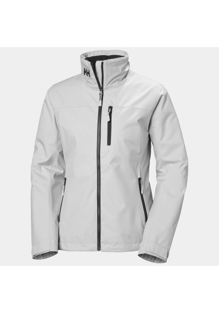 Women’s Crew Midlayer Sailing Jacket 2.0 HELLY HANSEN GREY FOG