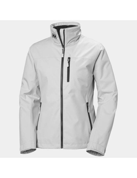 Women’s Crew Midlayer Sailing Jacket 2.0 HELLY HANSEN GREY FOG