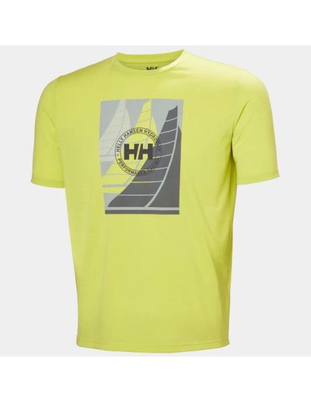 HP Race Sailing T-shirt  CYBER LIME
