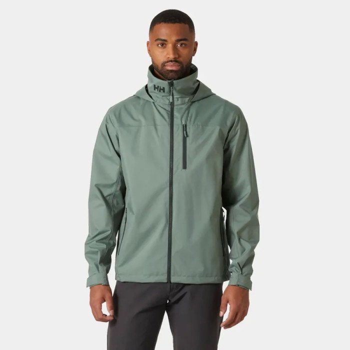 Crew Hooded Sailing Jacket 2.0 GREY CACTUS
