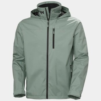 Crew Hooded Sailing Jacket 2.0 GREY CACTUS