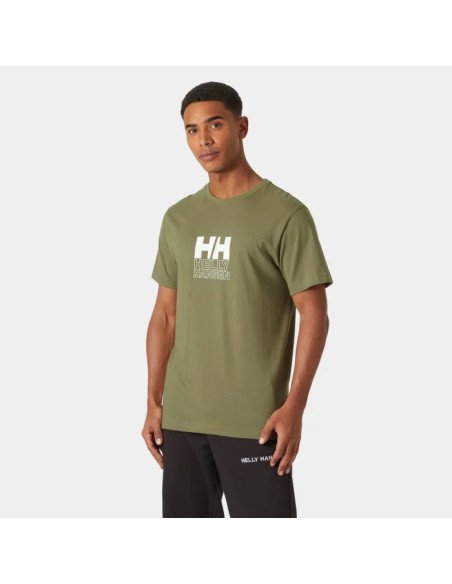 Core Graphic T-shirt LAV GREEN