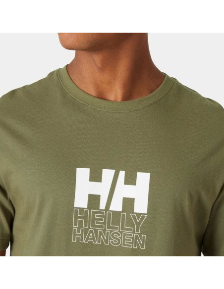 Core Graphic T-shirt LAV GREEN