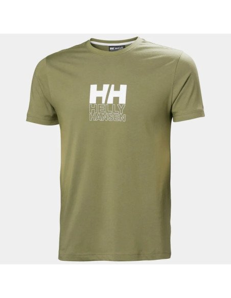 Core Graphic T-shirt LAV GREEN
