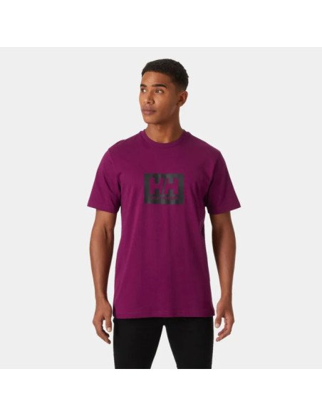 HH Box T-shirt DARK MAGENT