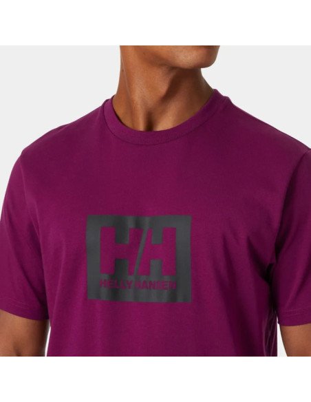 HH Box T-shirt DARK MAGENT
