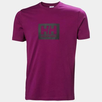 HH Box T-shirt DARK MAGENT