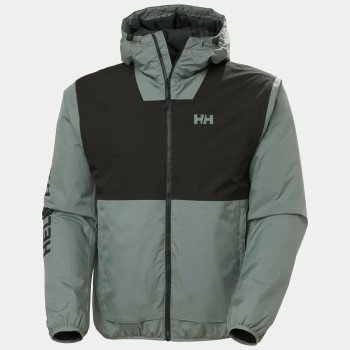Ervik Insulated Rain Jacket GREY CACTUS