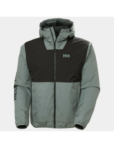 Ervik Insulated Rain Jacket GREY CACTUS
