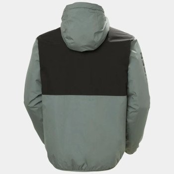 Ervik Insulated Rain Jacket GREY CACTUS 2