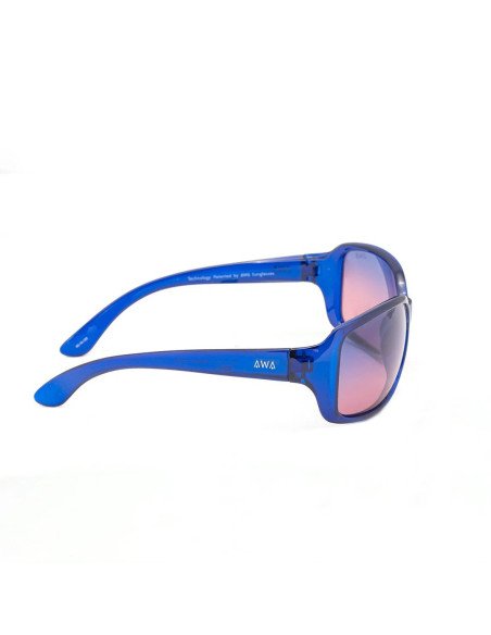 Carmen azul translúcido