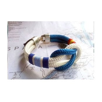 Pulsera bandera de España y bandera de Marbella