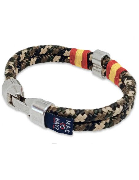 Pulsera Paralela Cincada Camuflaje