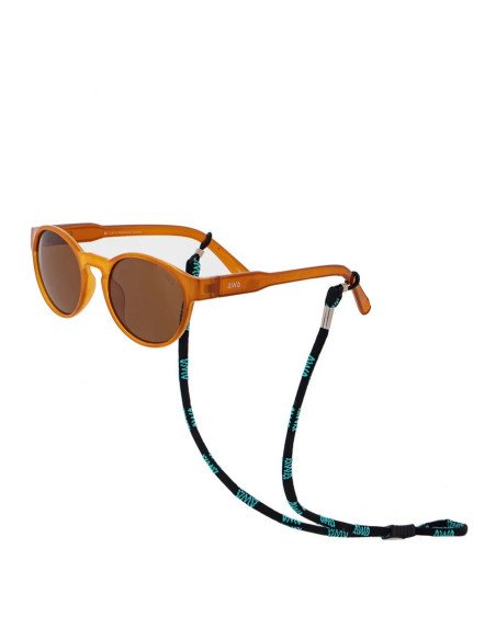 Cordón Flotante Tubular Ajustable Negro Awa